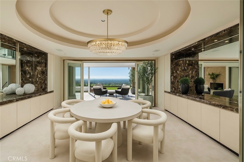 3 Seashell Newport Coast, CA 92657 - Photo 26 of 36 a view of a dining room with furniture window and outside view