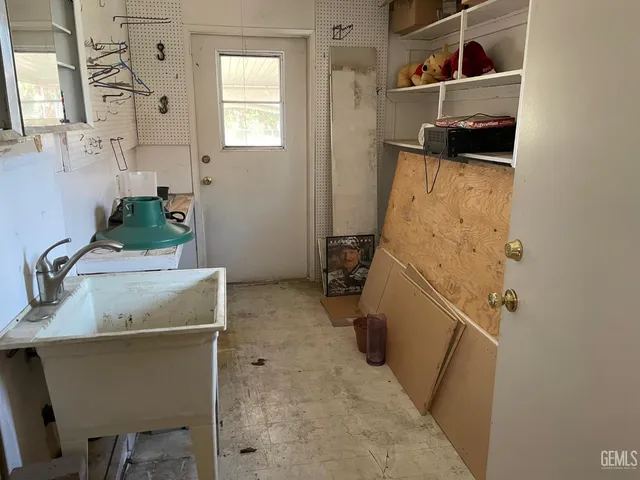 a view of outdoor space with seating area