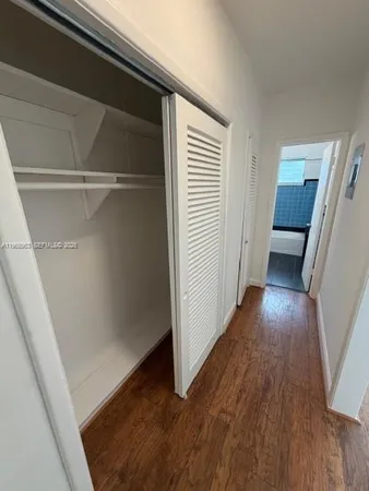 a view of wooden floor in a room