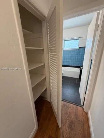 a view of walk in closet