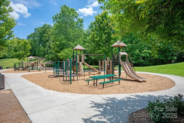 a view of outdoor space with seating