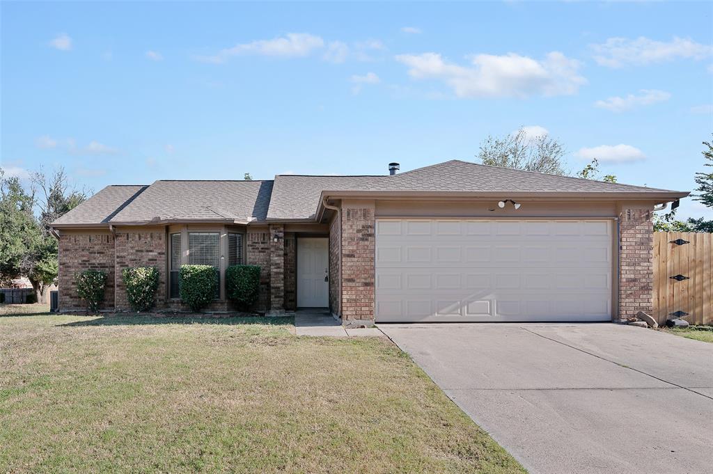 3521 Glenview Drive Corinth, TX 76210 - Photo 1 of 24 a front view of a house with a yard and garage