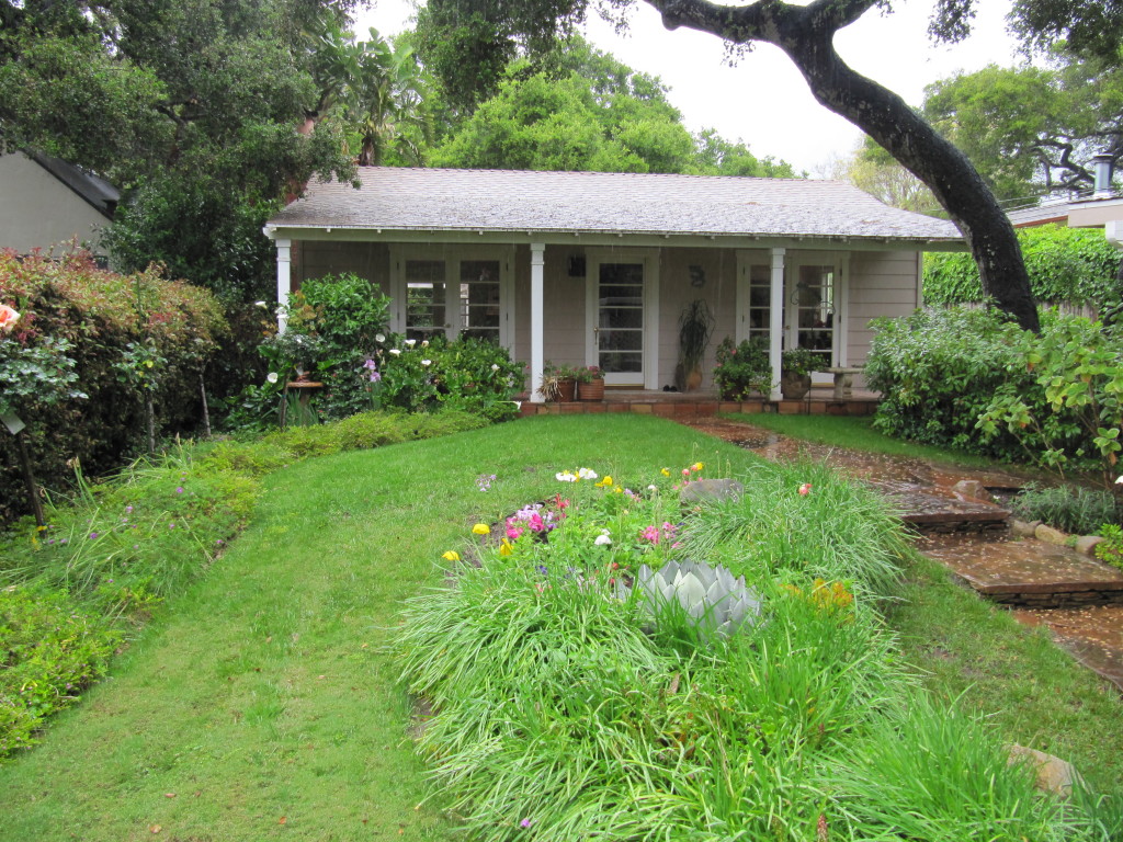 2184 East Valley Road Montecito, CA 93108 - Photo 1 of 5 a front view of house with a garden