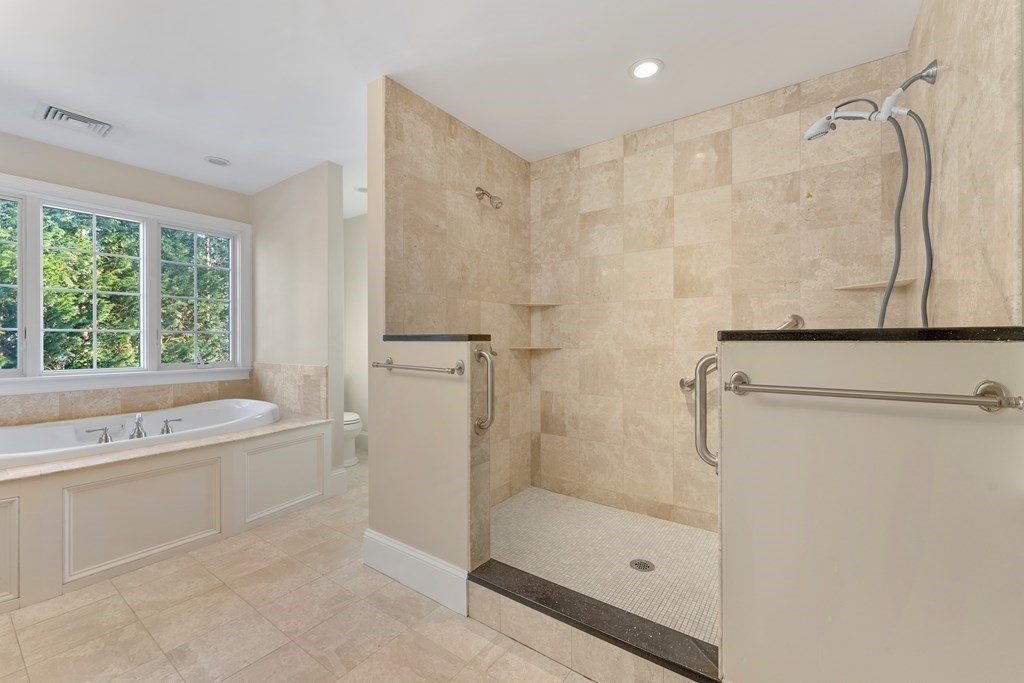 21 Ellison Road Lexington, MA 02421 - Photo 19 of 42 a bathroom with a shower and a sink