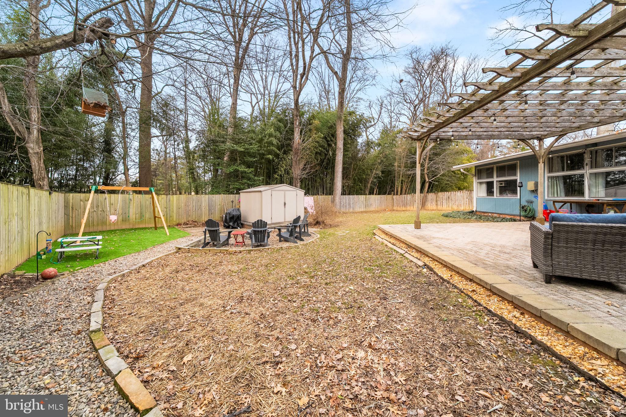 2906 Pine Spring Road Falls Church, VA 22042 - Photo 24 of 27 Backyard