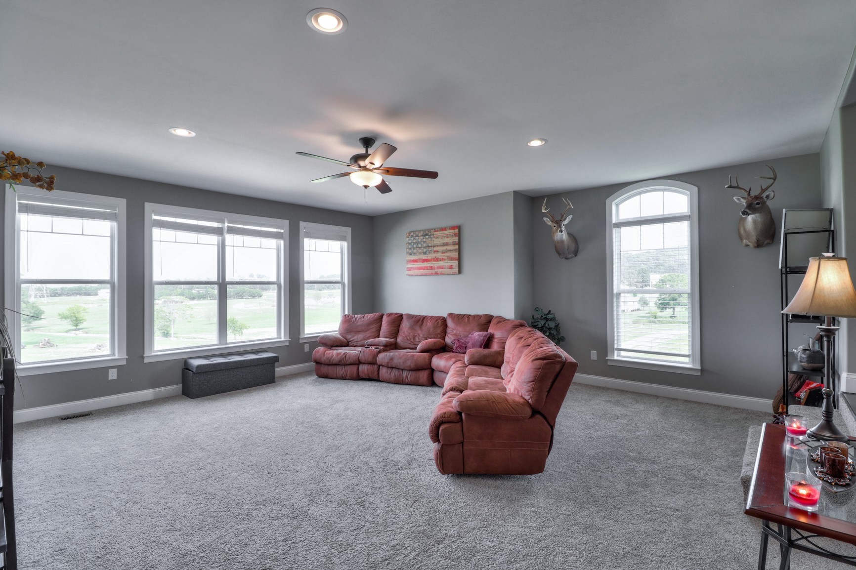 2740 Old Shannon Road Lebanon, TN 37090 - Photo 38 of 50 a living room with furniture and a flat screen tv