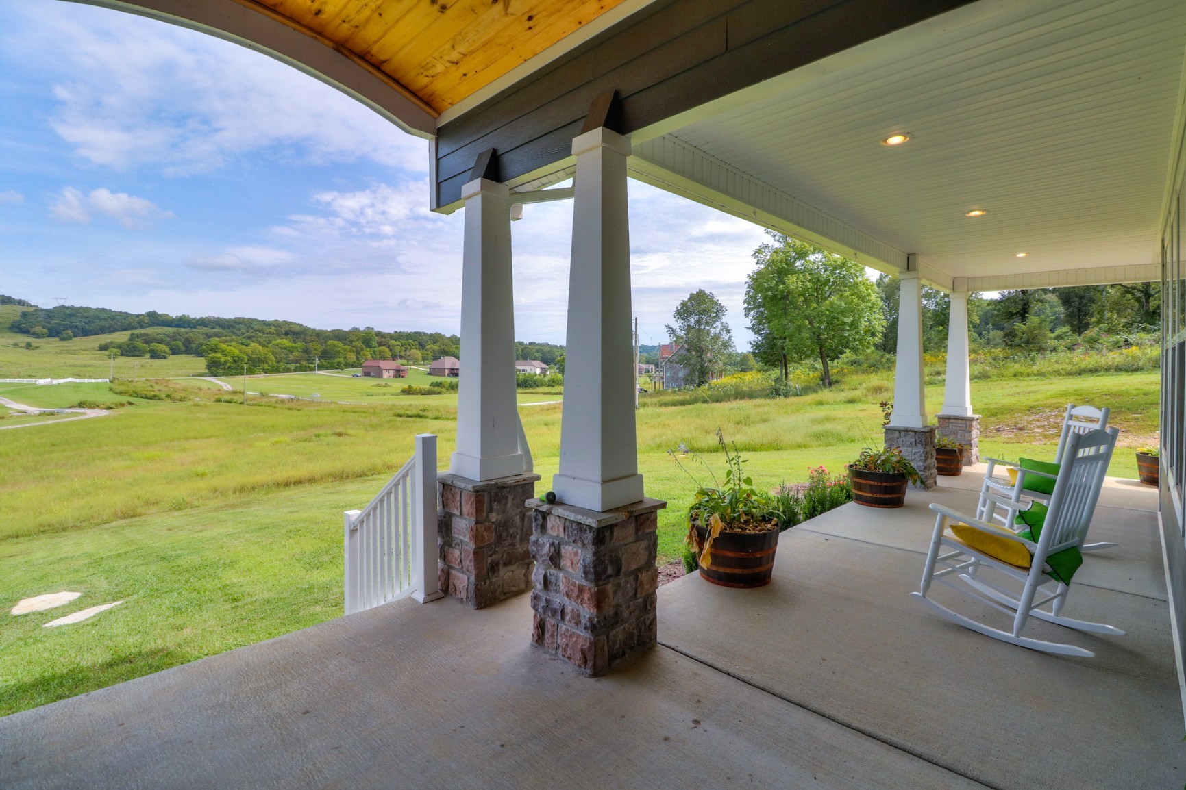 2740 Old Shannon Road Lebanon, TN 37090 - Photo 9 of 50 a view of a patio with lawn chairs next to a yard