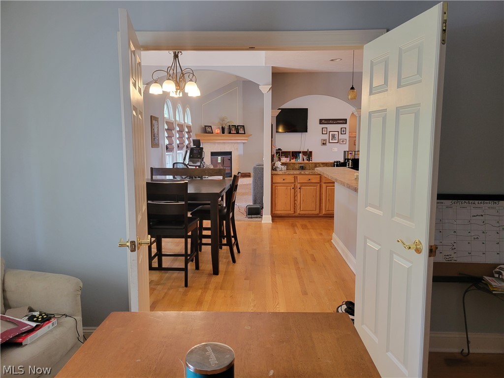 9293 Nichols Road Windham, OH 44288 - Photo 27 of 35 View to main living area from in-law suite