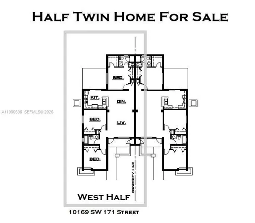 $459,000 | 10169 Southwest 171st Street, Miami, FL 33157