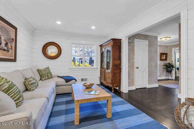 12 Red Oak Drive Spring Lake, NJ 07762 - Photo 36 of 79 a living room with furniture and a wooden floor