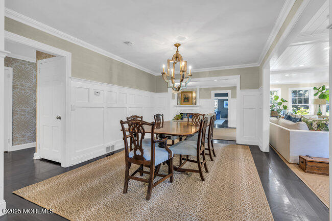 12 Red Oak Drive Spring Lake, NJ 07762 - Photo 39 of 79 a view of a dining room with furniture and wooden floor
