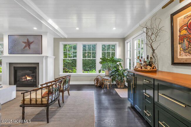 12 Red Oak Drive Spring Lake, NJ 07762 - Photo 43 of 79 a living room with furniture and a fireplace