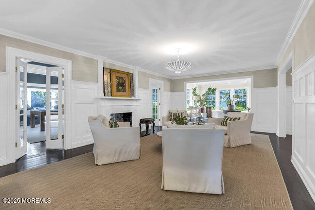 12 Red Oak Drive Spring Lake, NJ 07762 - Photo 52 of 79 a living room with fireplace furniture and a large window