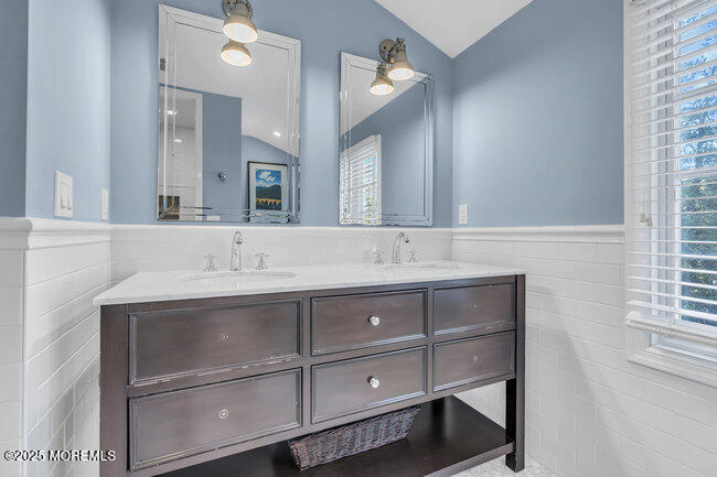 12 Red Oak Drive Spring Lake, NJ 07762 - Photo 79 of 79 a bathroom with a sink and a mirror