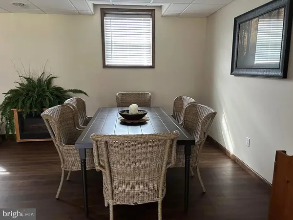 a utility room with a washer and dryer