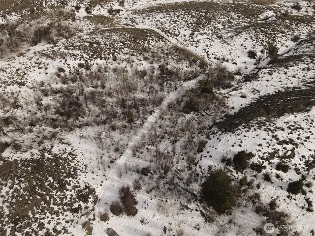 a view of a road with an ocean view