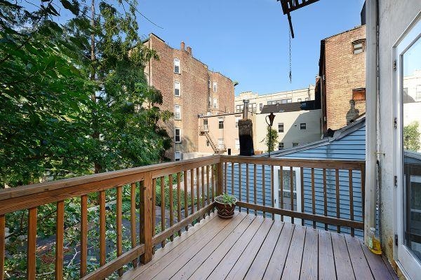 208 3rd Street Hoboken, NJ 07030 - Photo 12 of 22 a view of balcony with wooden floor