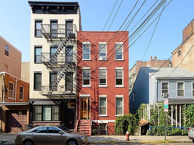 208 3rd Street Hoboken, NJ 07030 - Photo 22 of 22 a front view of a building and a street