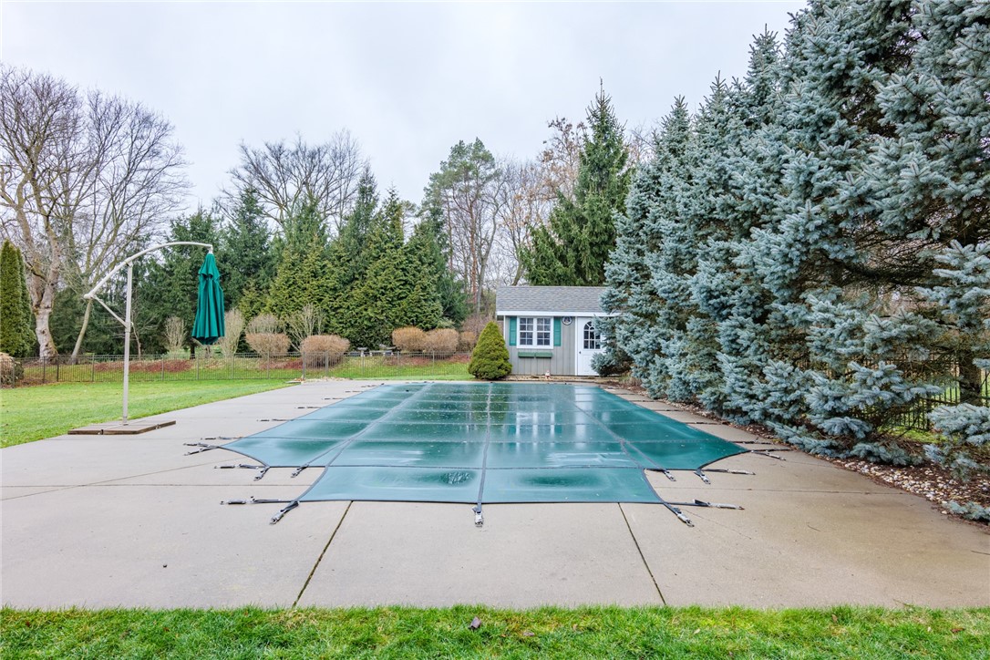 31 St Ebba's Drive Penfield, NY 14526 - Photo 45 of 49 IN-GROUND POOL! New liner, pump, heater!