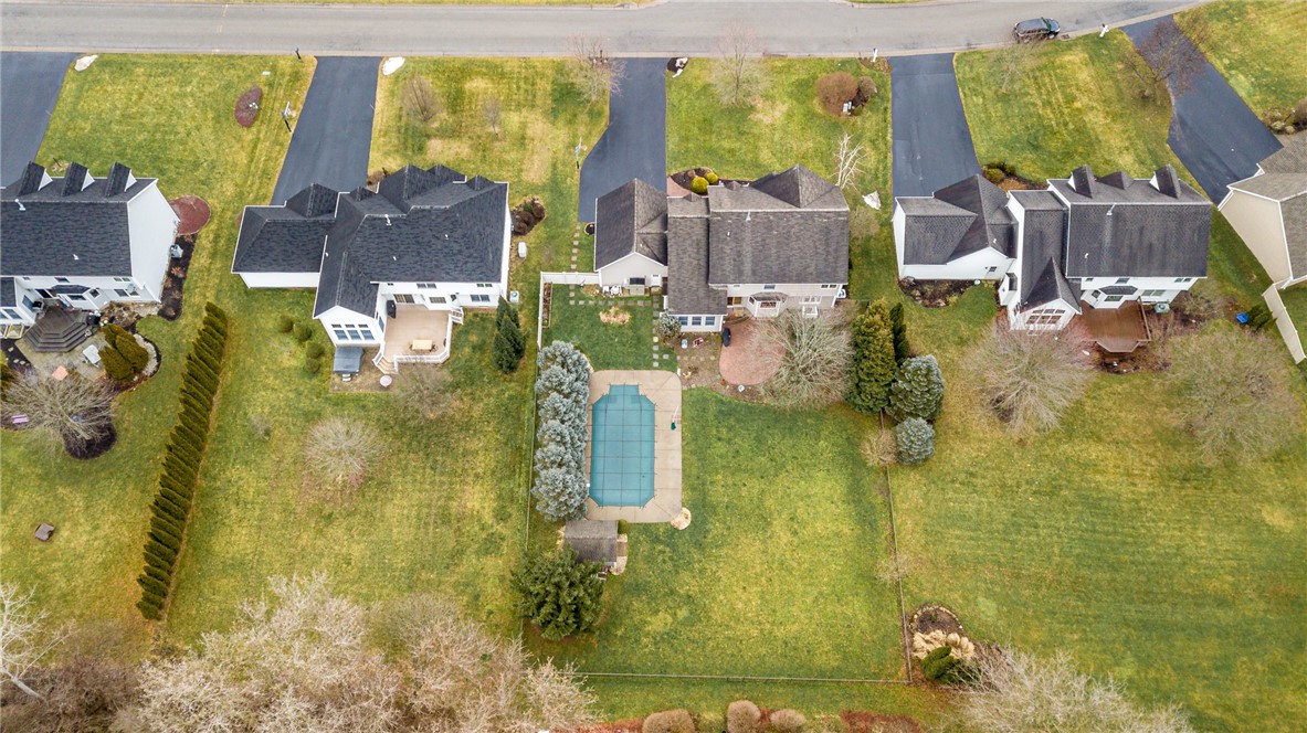 31 St Ebba's Drive Penfield, NY 14526 - Photo 49 of 49 HUGE BACK YARD!! FULLY FENCED, Gardens extend beyo