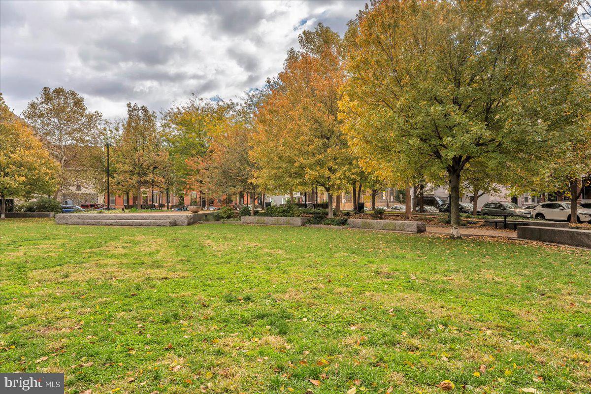 1227 Clymer Street Philadelphia, PA 19147 - Photo 36 of 37 a view of swimming pool with outdoor seating and garden