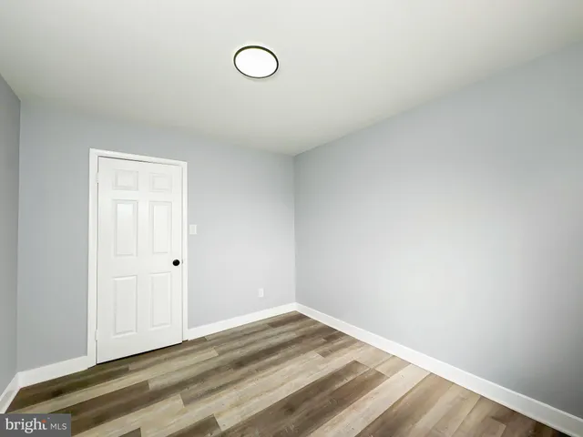 a view of a room that has a window in it