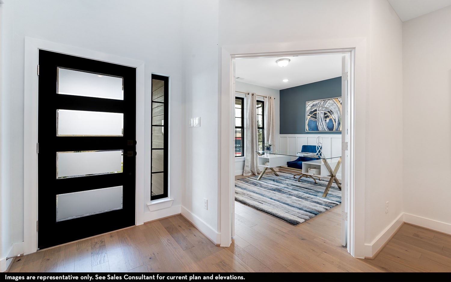 7910 Jasper Meadows Angleton, TX 77515 - Photo 2 of 31 a view of a livingroom with wooden floor and furniture