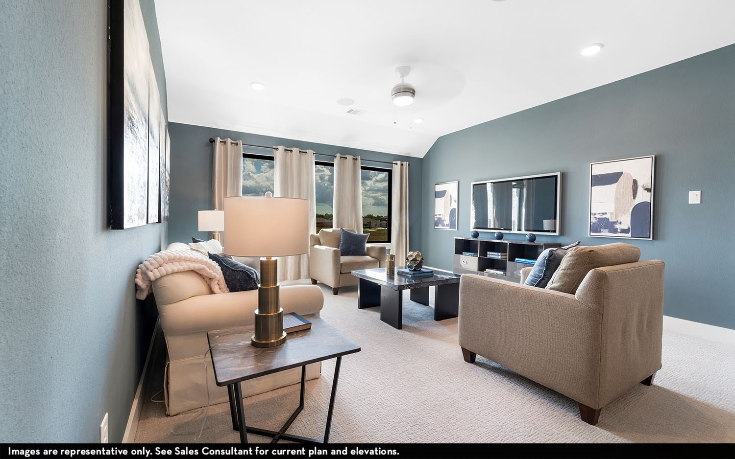 7910 Jasper Meadows Angleton, TX 77515 - Photo 25 of 31 a living room with furniture and wooden floor