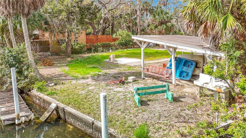 5362 Felker Drive Weeki Wachee, FL 34607 - Photo 3 of 21 a view of outdoor space yard deck and lake view