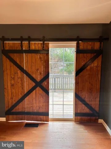 a view of front door