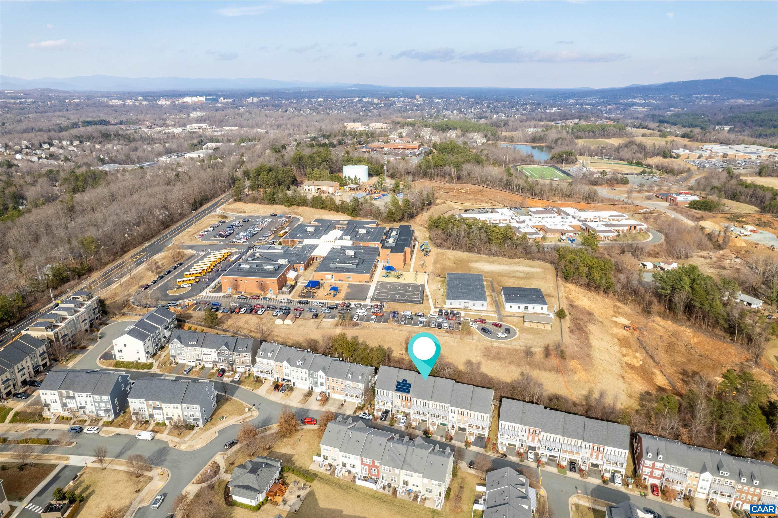 2054 Avinity Loop Charlottesville, VA 22902 - Photo 59 of 62 an aerial view of multiple house