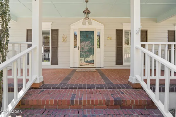a view of front door of a house