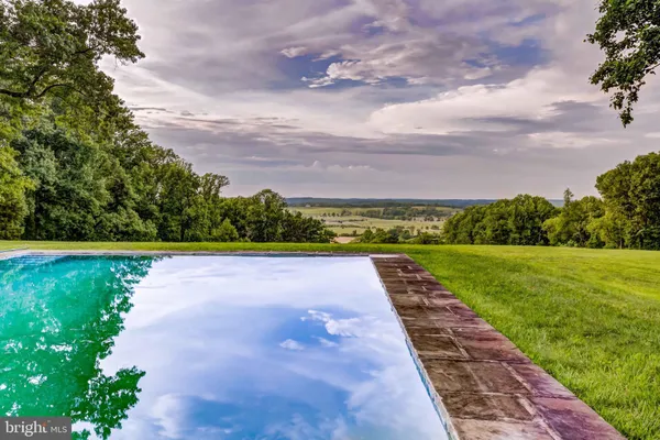 a view of an outdoor space with a lake view