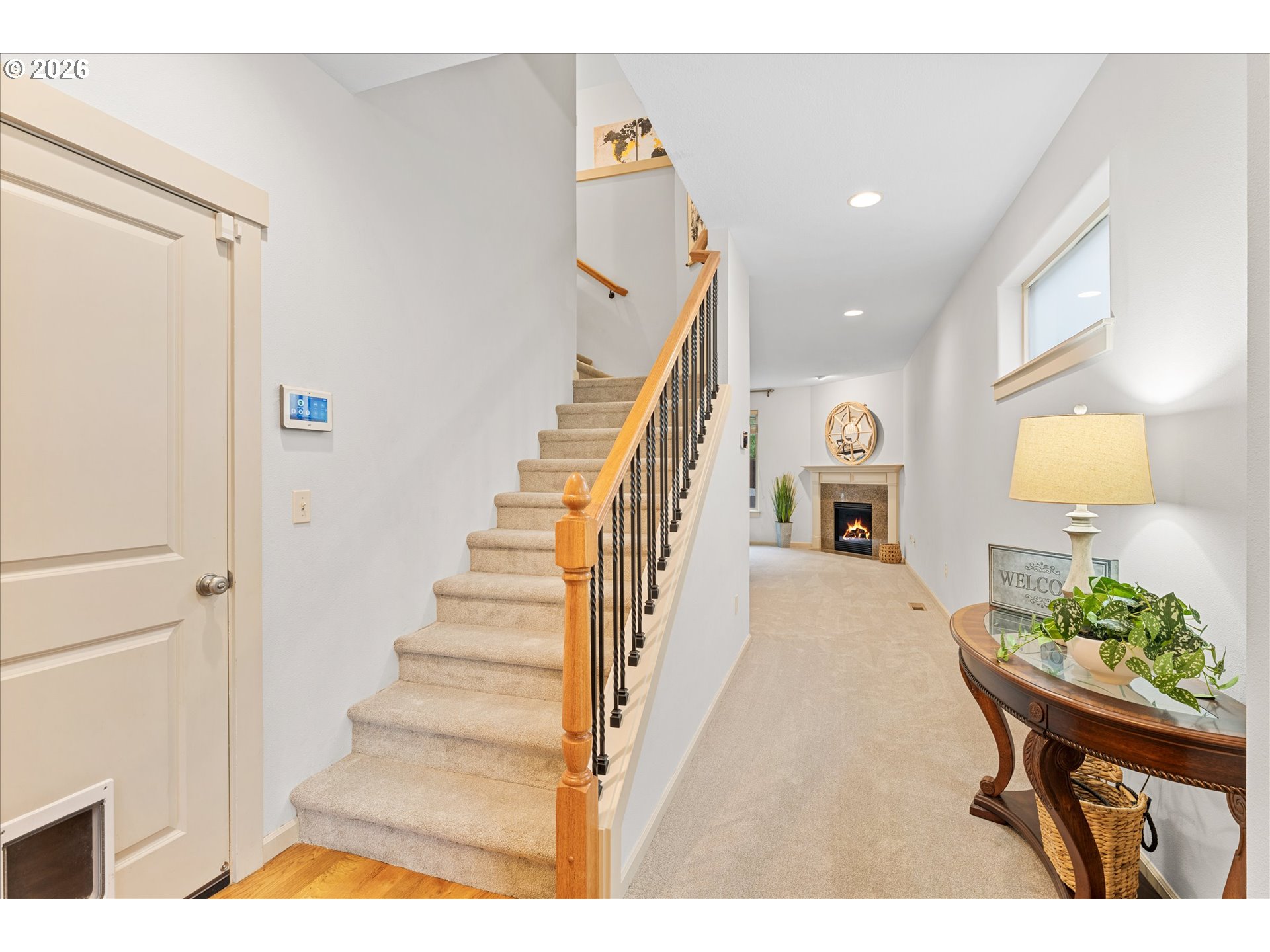 15680 Southwest 81st Avenue Tigard, OR 97224 - Photo 5 of 33 a view of entryway and hall with wooden floor
