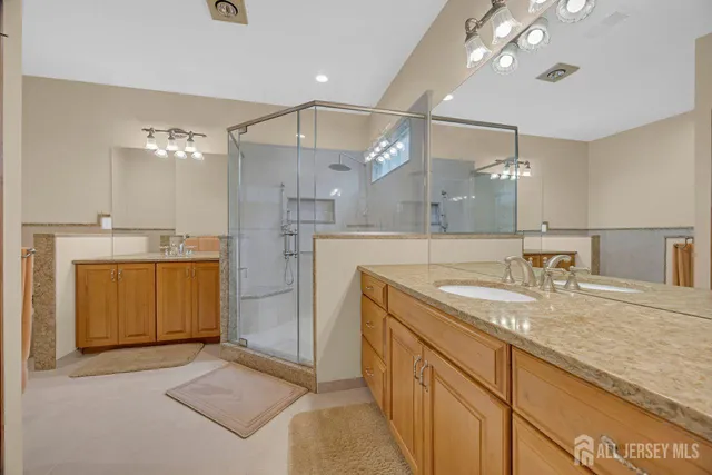 a view of a wooden door