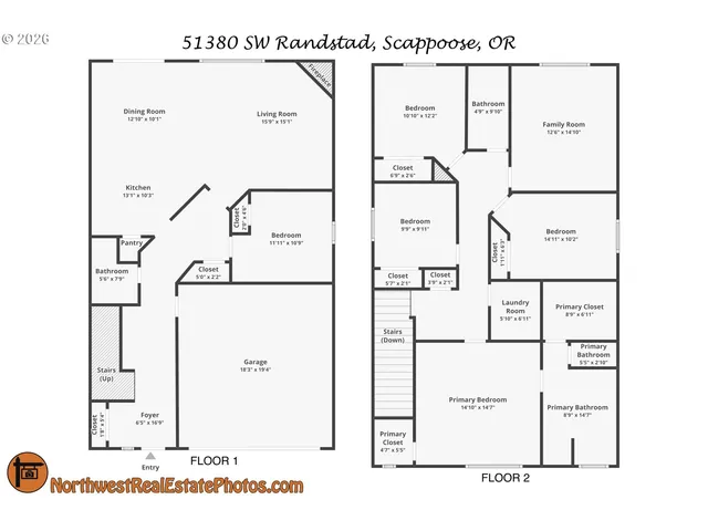 $607,500 | 51380 Southwest Randstad Street, Scappoose, OR 97056