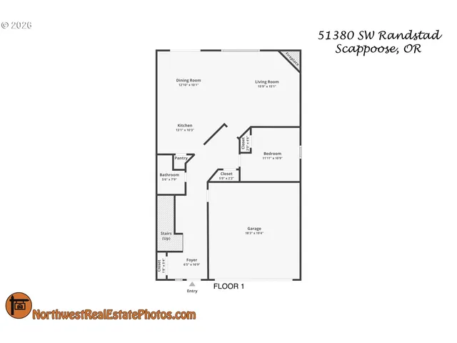 $607,500 | 51380 Southwest Randstad Street, Scappoose, OR 97056