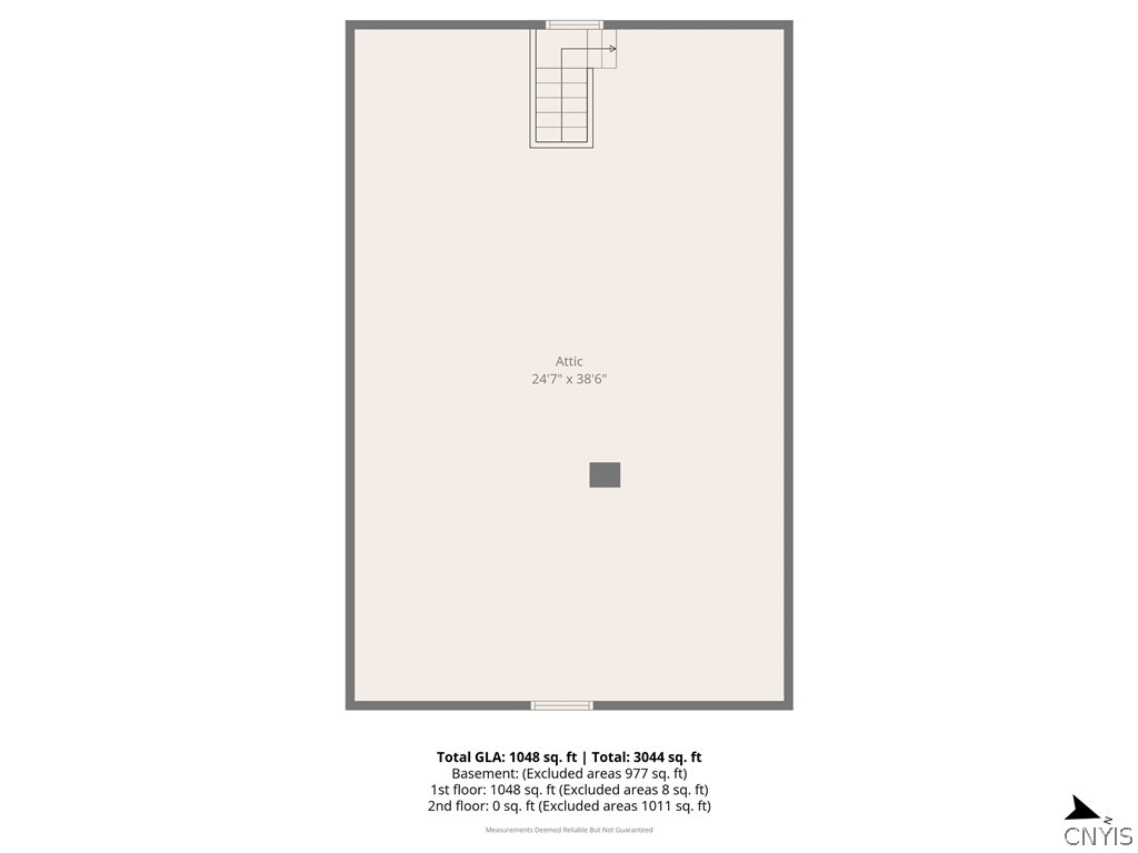 221 MacKay Avenue Camillus, NY 13219 - Photo 33 of 35 Attic Floor plan