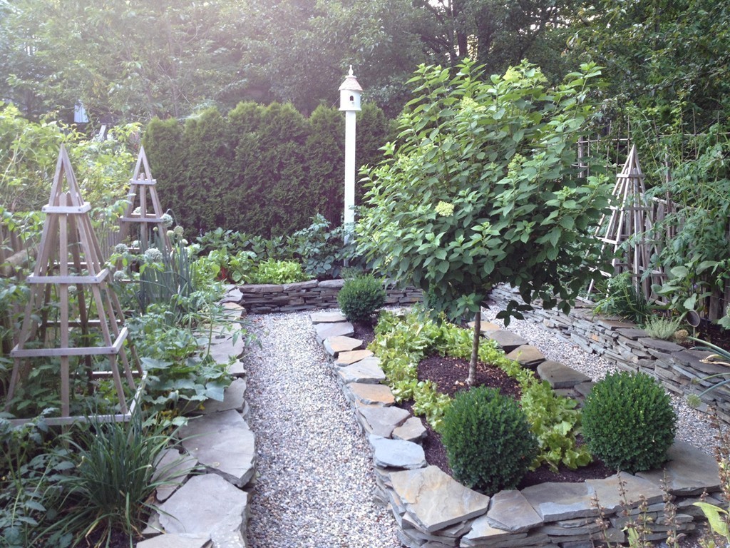 10 Bridge Street Hamilton, MA 01982 - Photo 27 of 30 a view of a garden with plants and flowers