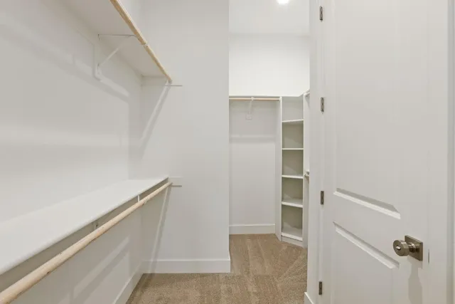 a view of walk in closet