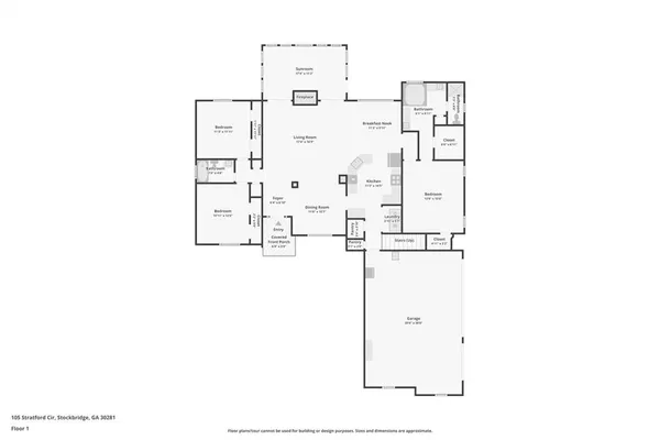 $395,000 | 105 Stratford Circle, Stockbridge, GA 30281