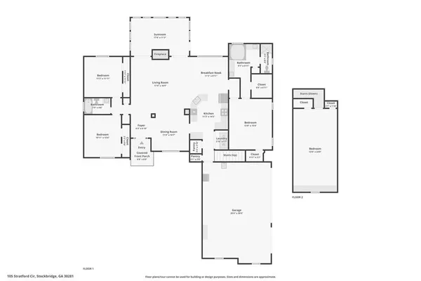 $395,000 | 105 Stratford Circle, Stockbridge, GA 30281