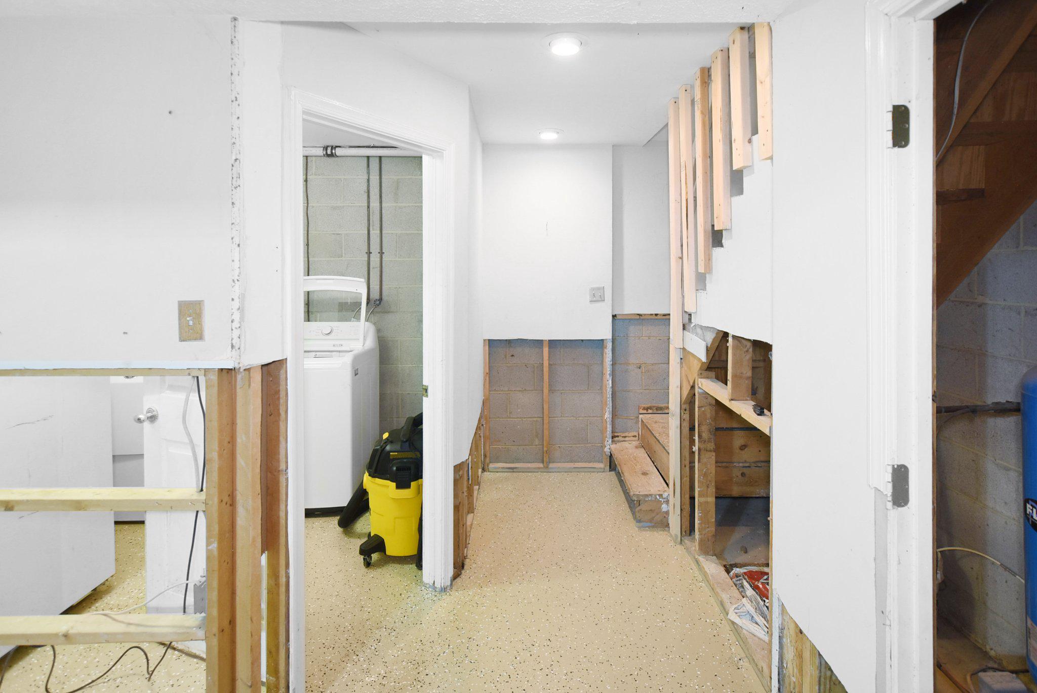 149 Windcliff Road Prince Frederick, MD 20678 - Photo 17 of 35 Basement with new epoxy flooring