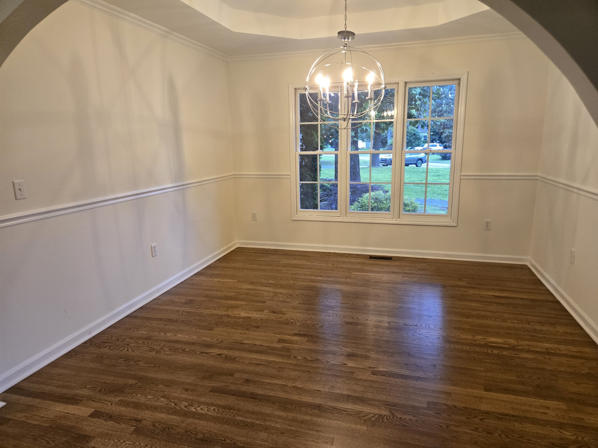449 Faith-Rae Boulevard Morrison, TN 37357 - Photo 6 of 12 a view of a room with wooden floor chandelier and windows