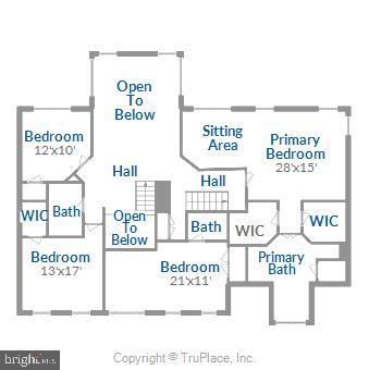 788 Sunny Chapel Road Odenton, MD 21113 - Photo 63 of 64 Upper Level Floorplan