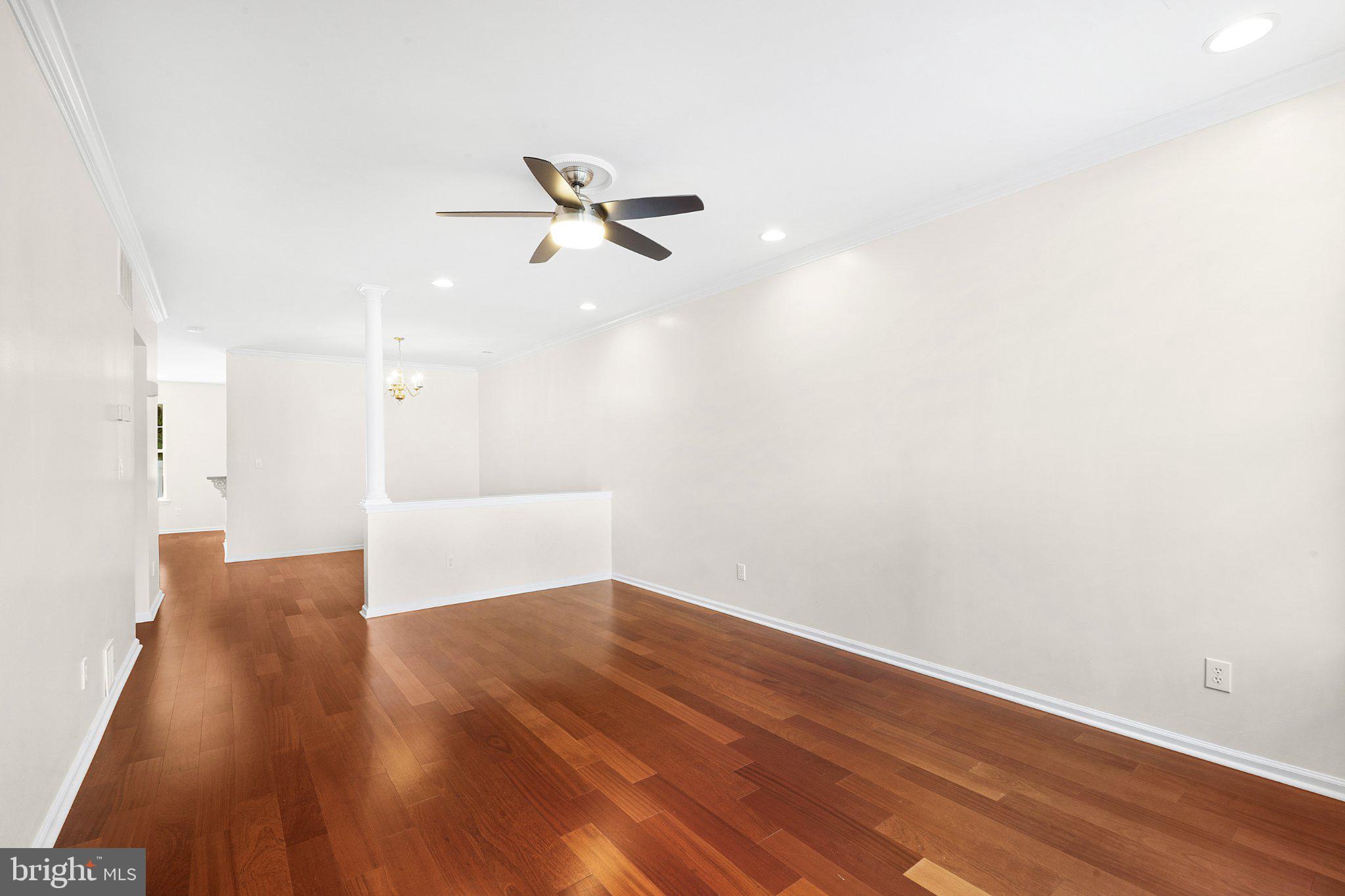 Bright and airy open space awaits.