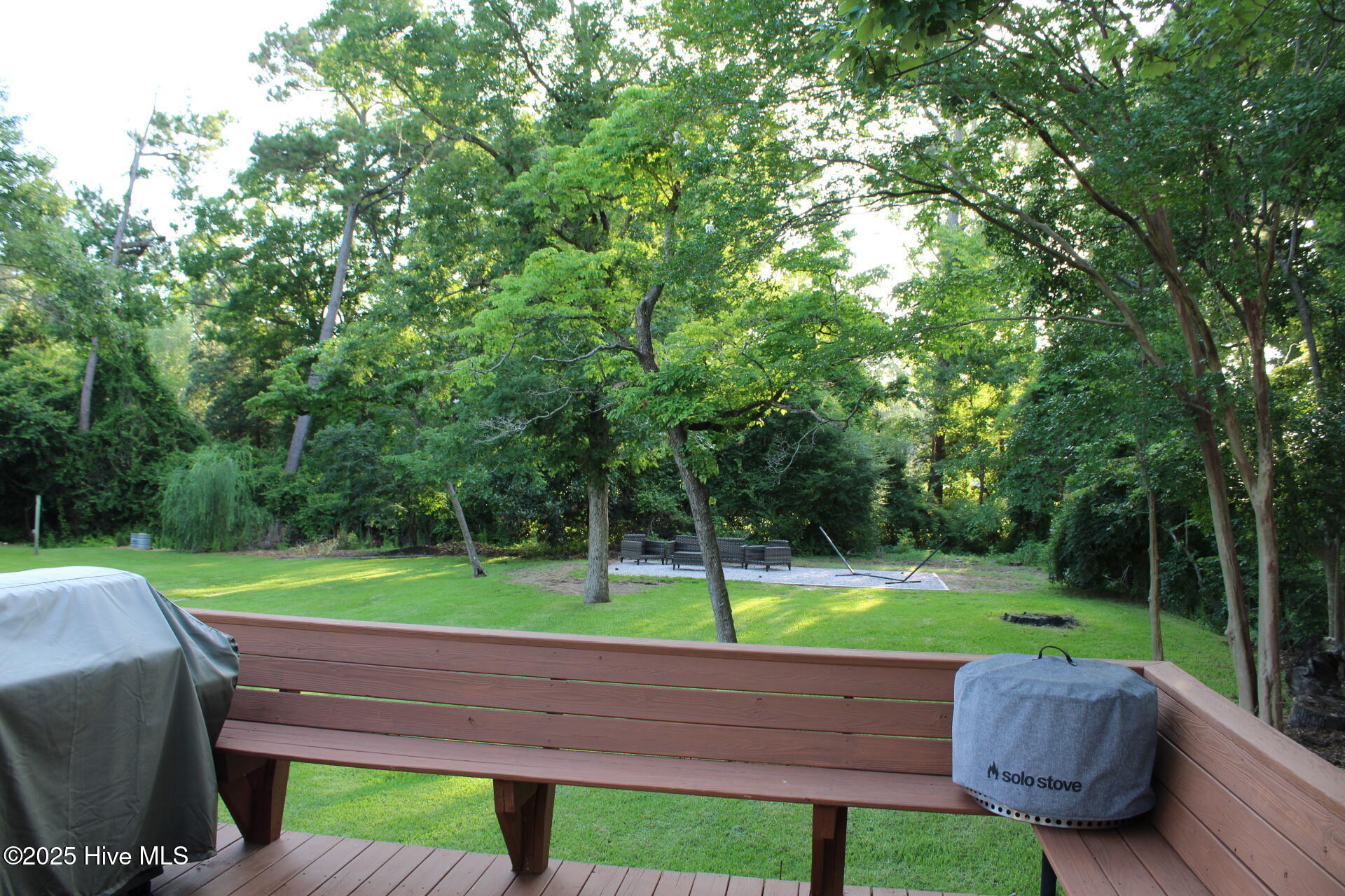 4127 Plantation Road Morehead City, NC 28557 - Photo 3 of 29 Deck overlooking back yard