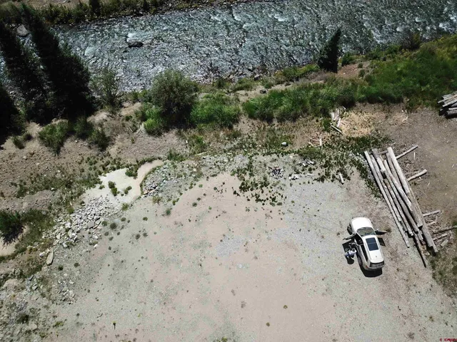 a view of a yard with trees outside of the house