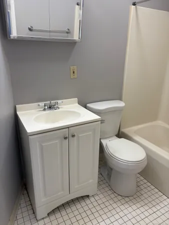 a bathroom with a sink toilet and vanity