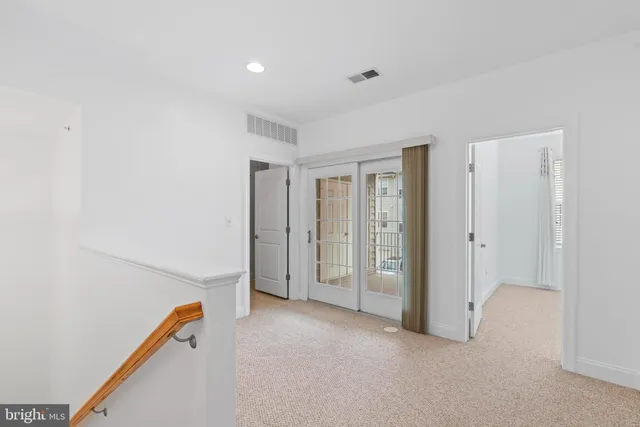 a view of empty room